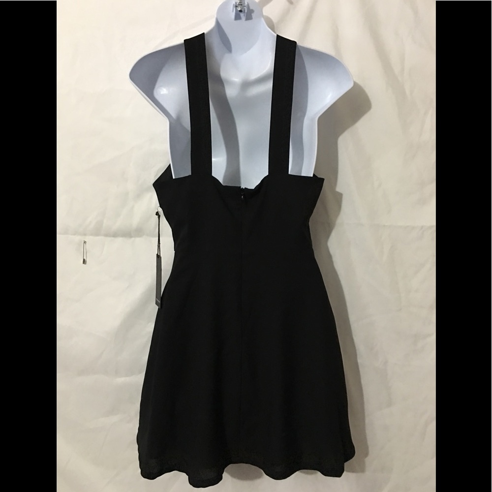 BLACK SLEEVELESS DRESS - Picture 3 of 6